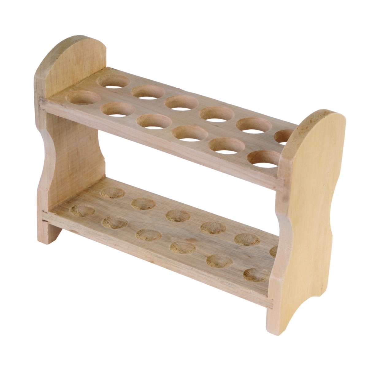 Test Tube Wooden Rack, 12 Tube, 2 Rows Racks Lab Supplies Test Tube Wooden Rack, 12 Tube, 2 Rows Racks Lab Supplies
