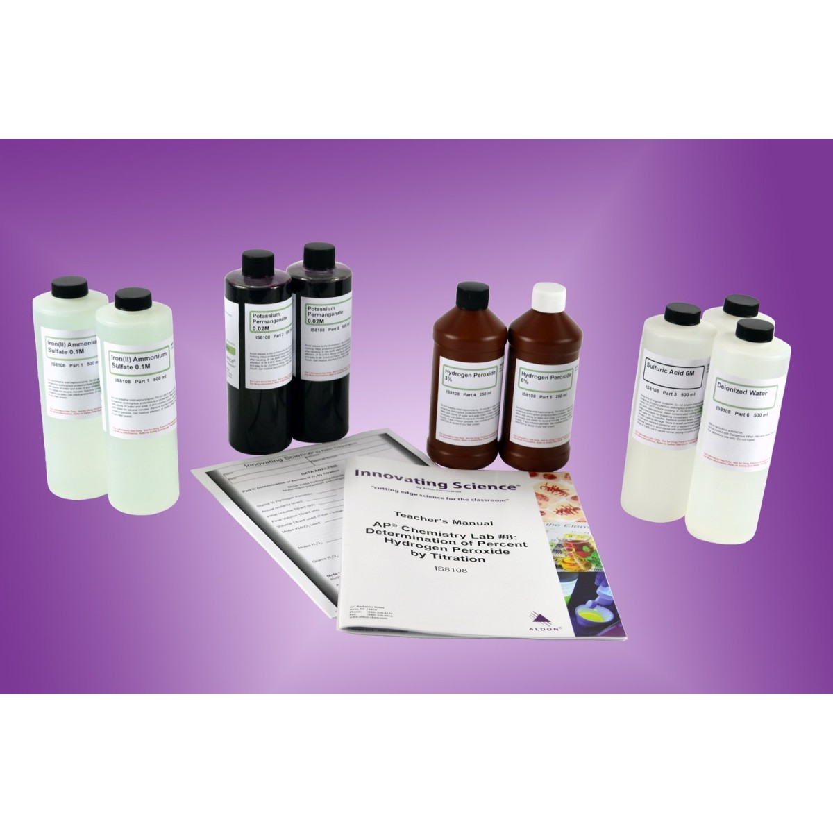 Lab 8 Determination of Percent Hydrogen Peroxide by Titration AP