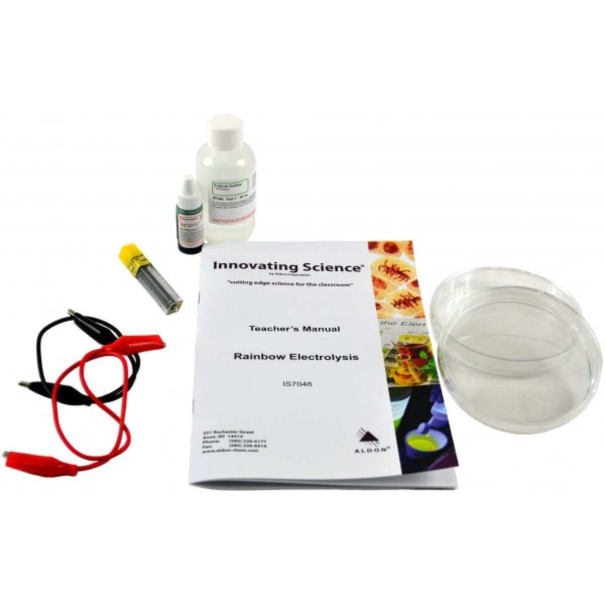 Rainbow Electrolysis Demonstration Kit Electrochemistry Chemistry