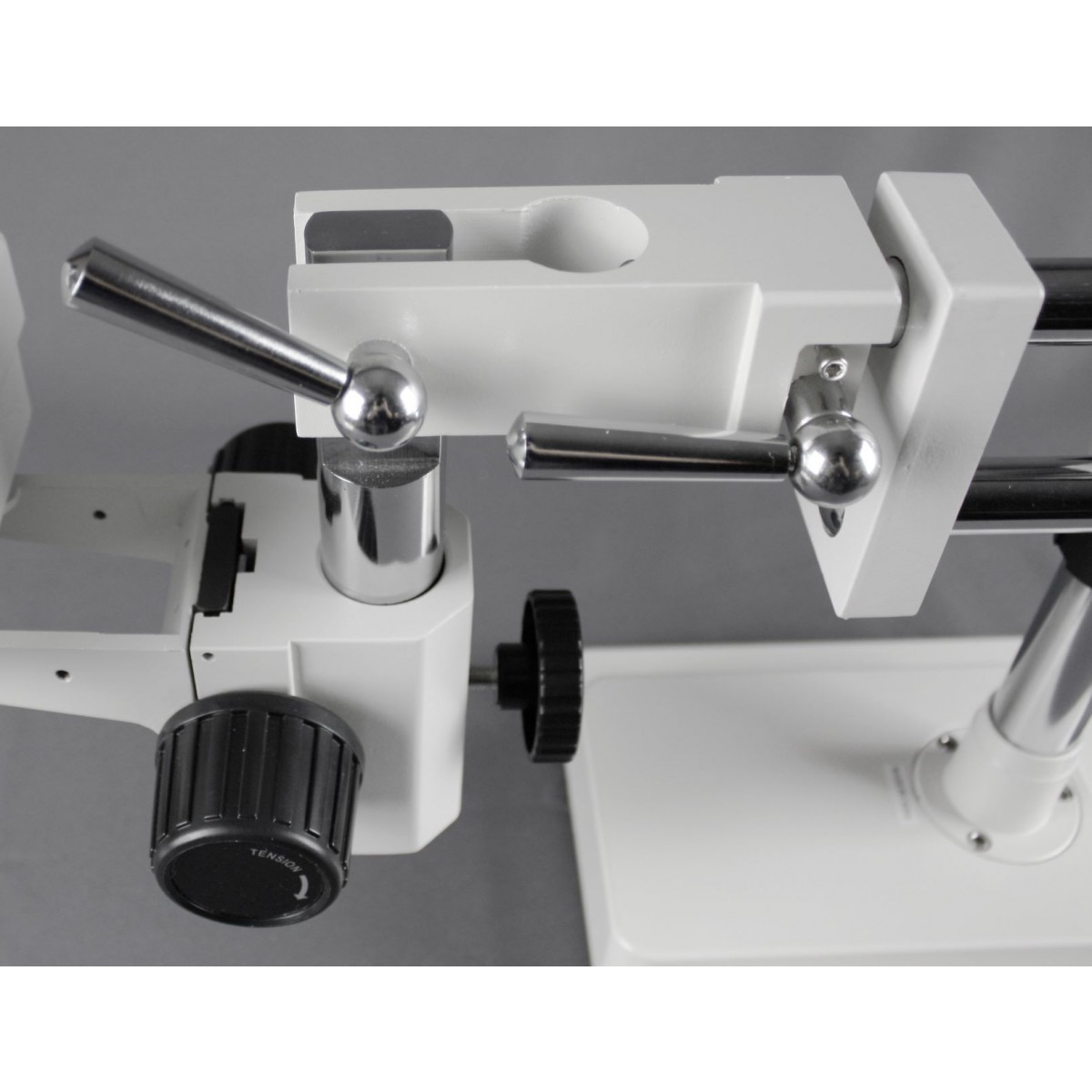 Includes Pair of 10x Eyepieces Parco PZF Zoom Stereo 0.7X-4.5X Trinocular Microscope Head 