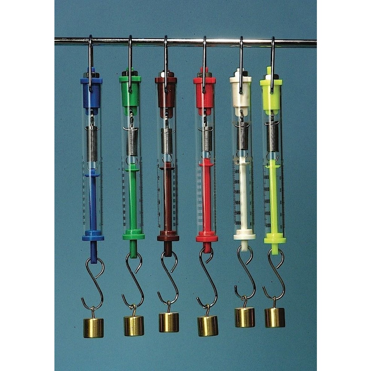 Science Spring Scale Transparent Spring Scales, Clear Plastic