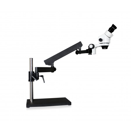 PA-9E Binocular Zoom Stereo Microscope - 0.7X - 4.5X Zoom Range