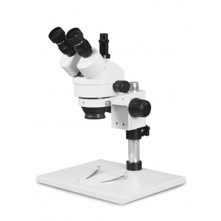 PA-1AF Simul-Focal Trinocular Zoom Stereo Microscope - 0.7X-4.5X Zoom Range