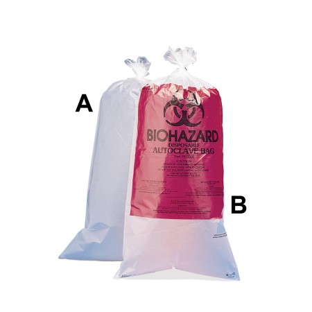 Clear Biohazard Disposal Bags