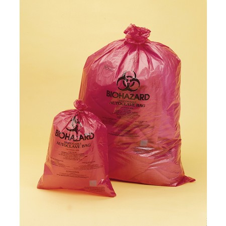Red Biohazard Disposal Bags