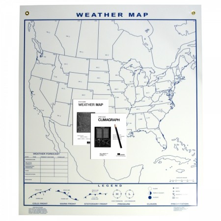 Weather/Climagraph Chart-Reversible 