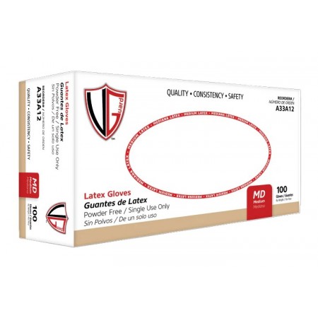 Latex Gloves - Powder-Free