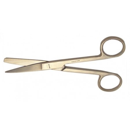 Dissection Scissors, Stainless Steel, Sharp/Blunt, 4.5"