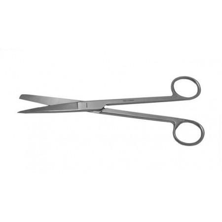 Dissection Scissors, Stainless Steel, Sharp/Blunt, 8"