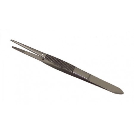Dissecting Forceps, Chrome Plated, Medium Points, 4.5" Straight