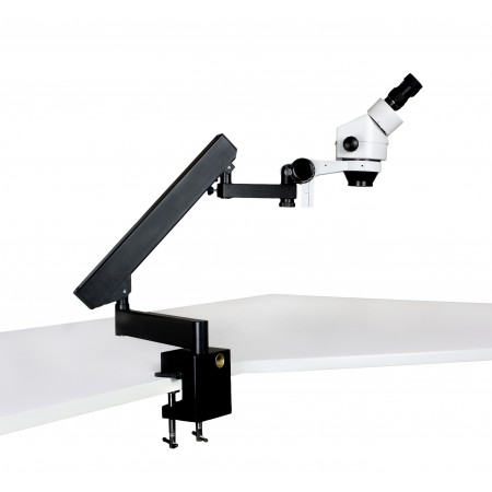 PA-7E Binocular Zoom Stereo Microscope - 0.7X - 4.5X Zoom Range
