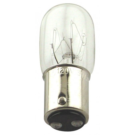 Tungsten Light Bulb, Short Japanese 15W, 110V