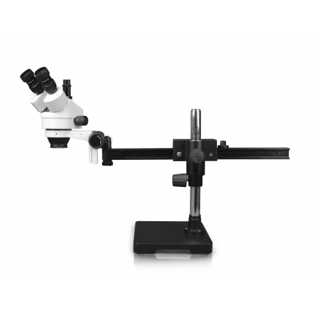 PA-2AF Simul-Focal Trinocular Zoom Stereo Microscope - 0.7X-4.5X Zoom Range