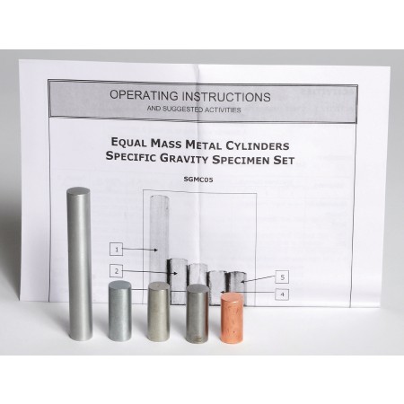 Equal Mass Metal Cylinders