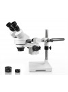 PA-3EZ Binocular Zoom Stereo Microscope - 0.7X - 4.5X Zoom Range, 0.5X & 2.0X Auxiliary Lenses