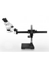 PA-2AE-IFR07 Binocular Zoom Stereo Microscope - 0.7X-4.5X Zoom Range, 144-LED Ring Light