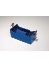 D Cell Battery Holder with Fahnestock Clips