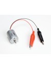 Miniature DC Motor with Alligator Leads