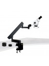 PA-7EZ-IFR07 Binocular Zoom Stereo Microscope - 0.7X - 4.5X Zoom Range, 0.5X & 2.0X Auxiliary Lense, 144-LED Ring Light
