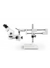 PA-5E-IFR07 Binocular Zoom Stereo Microscope - 0.7X - 4.5X Zoom Range, 144-LED Ring Light