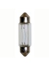Tungsten Light Bulb, Festoon Shaped 10W, 12V