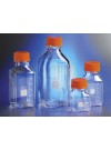Pyrex Square Glass Media Storage Bottles with Screw Cap