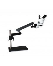 PA-9F Simul-Focal Trinocular Zoom Stereo Microscope - 0.7X - 4.5X Zoom Range 