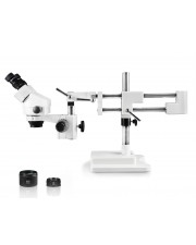 PA-5EZ Binocular Zoom Stereo Microscope - 0.7X - 4.5X Zoom Range, 0.5X & 2.0X Auxiliary Lenses 