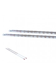 Red Spirit-Filled Glass Thermometers 