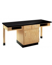 2 or 4 Student Work Station with Storage 