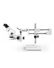 PA-5E-IFR07 Binocular Zoom Stereo Microscope - 0.7X - 4.5X Zoom Range, 144-LED Ring Light 