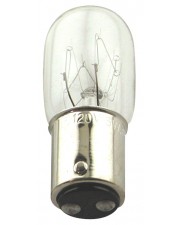 Tungsten Light Bulb, Short Japanese 15W, 110V 
