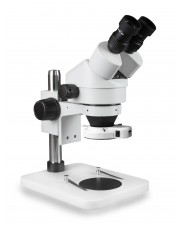 PA-1E-IFR07 Binocular Zoom Stereo Microscope - 0.7X-4.5X Zoom Range, 144-LED Ring Light 