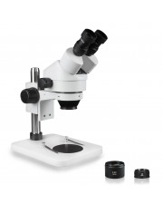 PA-1EZ Binocular Zoom Stereo Microscope - 0.7X-4.5X Zoom Range, 0.5X & 2.0X Auxiliary Lenses 